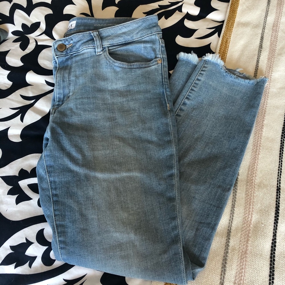 DL1961 Skinny cropped jeans